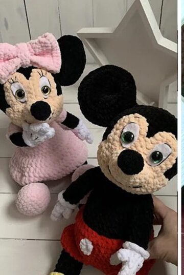 19 Crochet Cartoon Free Patterns