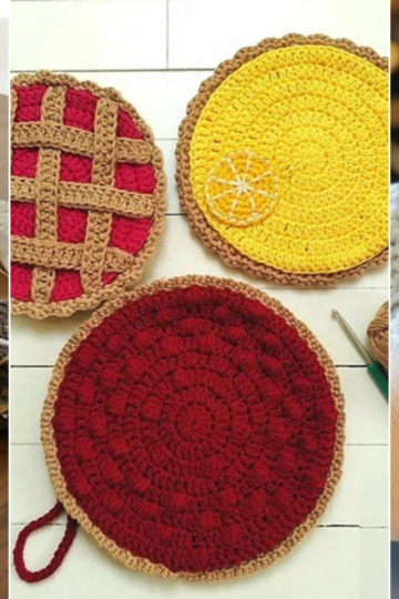 7 Unique Oven Mitts Free Crochet Patterns